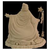 Large Snowbabies Arctic Santa Figurine with Animals, 9.5 Inches