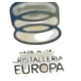 DR - Cristalleria Europa 2 Candleholders and 2 Bowls Hand Blown Glass Set