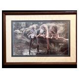 Framed Print A World for Our Children Signed by Steven Lyman