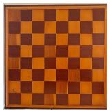 LR - Vintage Wooden Chess Set with Hand-Painted Pieces