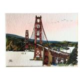 LR - Set of 2 Framed San Francisco Art Prints by Tang