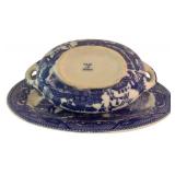 Petite Blue and White Willow Pattern Tea Set