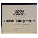 Set of 4 Department 56 Dickens Village Series Handpainted Porcelain Buildings