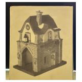 Department 56 Heritage Village Collection Porcelain Accessories and Buildings Set of 5