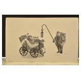 Department 56 Heritage Village Collection Porcelain Accessories and Buildings Set of 5