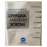 Minolta Dynax Maxxum 700si Vintage 35mm Camera Bundle with Lenses and Manual