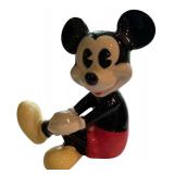 LR  - Disney Mickey Mouse and Donald Duck Figurines with Goofy Watch Set