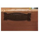 B - H. Herrmann Vintage Dresser with Ornate Details