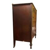 B - H. Herrmann Vintage Dresser with Ornate Details