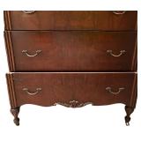 B - H. Herrmann Vintage Dresser with Ornate Details