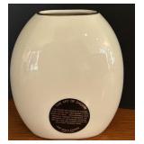 K - Vintage Chokin Art Vase with 24KT Gold Edge and Floral Bird Design, 5 Inch