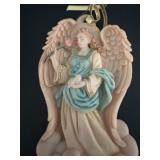K - Set of 3 Angel Christmas Ornaments, Approx. 5 Inch