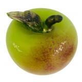 DR - Set of 3 Art Glass Sculptures Including Apple Paperweight