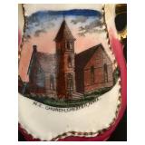 K - Antique Porcelain China Lot with Hand Painted Nippon and Chester Iowa Pitcher