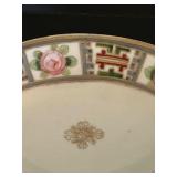 K - Antique Porcelain China Lot with Hand Painted Nippon and Chester Iowa Pitcher