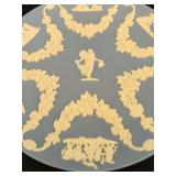 K - Wedgwood Collectors Society Blue Jasperware Plate 6.5 Inch