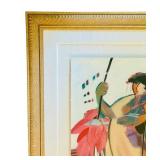 K - Hessam Abrishami History of Life Limited Edition Print Framed