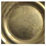 K - Set of 4 Sterling Silver Salt and Pepper Shakers, Empire and Reed & Barton