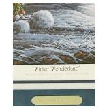 K - Framed Print Winter Wonderland by Terry Redlin