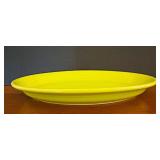 K - Fiesta Mango Hostess Serving Set Including Plastic Blue Tray, Serving Bowl, Platter, and Shaker