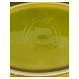 K - Fiesta Mango Hostess Serving Set Including Plastic Blue Tray, Serving Bowl, Platter, and Shaker