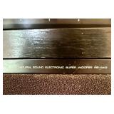 LR - Yamaha NS-W2 Subwoofer with Niles SPS-6 Speaker Selector and 2 Yamaha Speakers