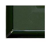 K - Large Framed Colorful Fruit Art Print with Geometric Border