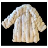 B2 - Cedrics White Fur Coat, Large