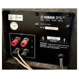 LR - Yamaha NS-W2 Subwoofer, Pair of Yamaha Speakers, and Niles SPS-6 Speaker Selector