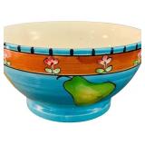 K - Assorted Hand Painted Stoneware and Pottery Bowl and Plate Collection
