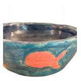 K - Assorted Hand Painted Stoneware and Pottery Bowl and Plate Collection