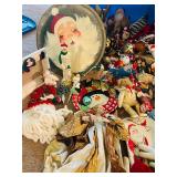 Lr - Large Collection of Vintage and Holiday Christmas Decorations and Ornaments