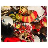 Lr - Large Collection of Vintage and Holiday Christmas Decorations and Ornaments