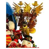 Lr - Large Collection of Vintage and Holiday Christmas Decorations and Ornaments