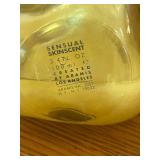 K - Lot of 6 Designer Perfume and Eau de Toilette Bottles - Lalique, Escada, Jessica McClintock, New West, Woven Cassis, Sensual Skinscent