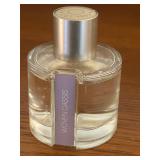 K - Lot of 6 Designer Perfume and Eau de Toilette Bottles - Lalique, Escada, Jessica McClintock, New West, Woven Cassis, Sensual Skinscent