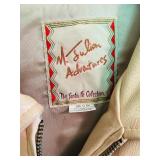 K - Mt. Julian Adventures Santa Fe Collection Leather Fringe Jacket Size M