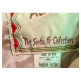 K - Mt. Julian Adventures Santa Fe Collection Leather Fringe Jacket Size M