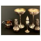 K - Vintage Silverplate Tableware Collection Including Leonard Italy and Gorham Pieces