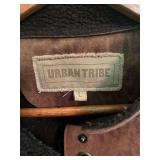 DR - Urban Tribe Patterned Suede Jacket Size Large