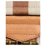 K - Tommy Hilfiger Brown Leather Satchel Handbag