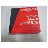 Federal #205M Small Load Rifle Primers