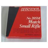 Federal #205M Small Load Rifle Primers