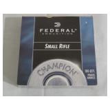 Federal Champion No. 205 Small Rifle Primers - 100 Count - Small Rifle