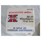 Winchester 32-20 100gr Rounds