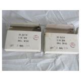 2 Boxes of 5.56 Rifle Cartridges