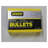 Speer 30 Caliber 125 Grain Reload Bullets