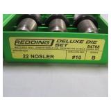 Redding Reloading Reloading Dies Deluxe Die Set - 22 Nosler Model: 84768