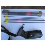18 Carbon Express Maxima 350 Arrows with Field Tips - Length 29"