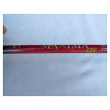 18 Carbon Express Maxima 350 Arrows with Field Tips - Length 29"